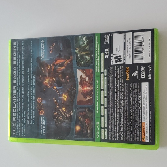 🎉2 for $15🎉 XBox 360 Game: Halo 4 - Picture 2 of 5
